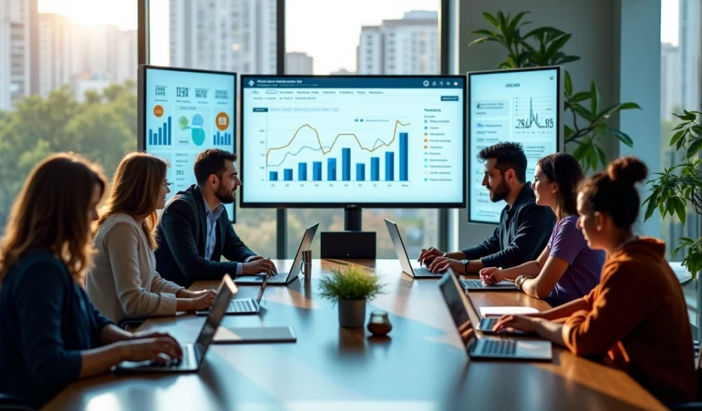 equipe-marketing-digital-curitiba-623.webp Equipe de profissionais de marketing digital reunida em escritório moderno em Curitiba